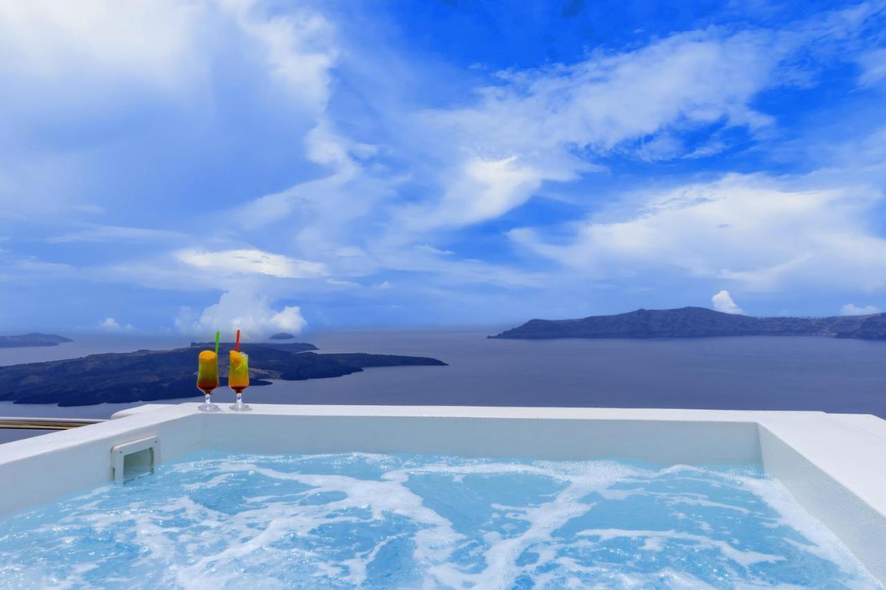 Santorini View Studios - Firostefani Caldera Bagian luar foto